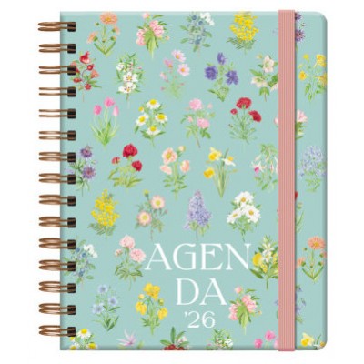 AGENDA 2026 BOTANICAL ESPIRAL SEMANA VISTA 15 X 21 CM. BOUQUET DOHE 13265 - 26 (Espera 4 dias)